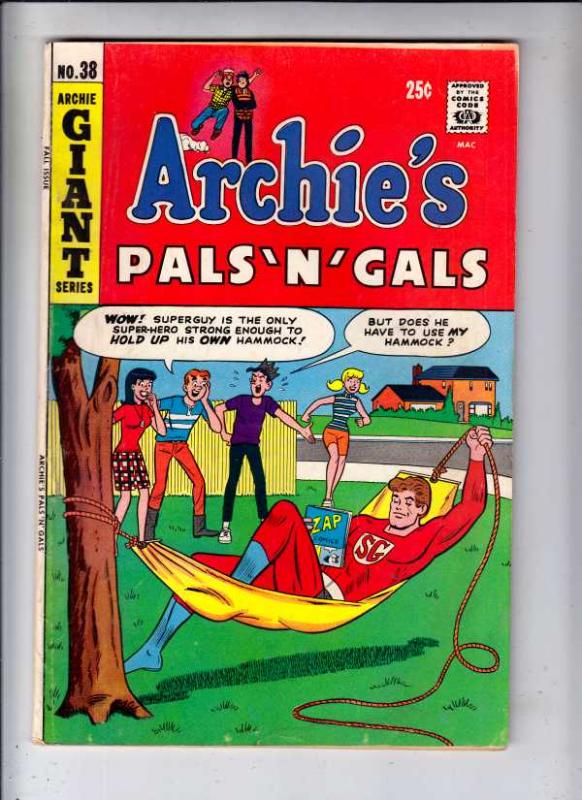 Archie's Pals 'n' Gals #38 (Sep-66) VG+ Affordable-Grade Archie, Betty, Veron...