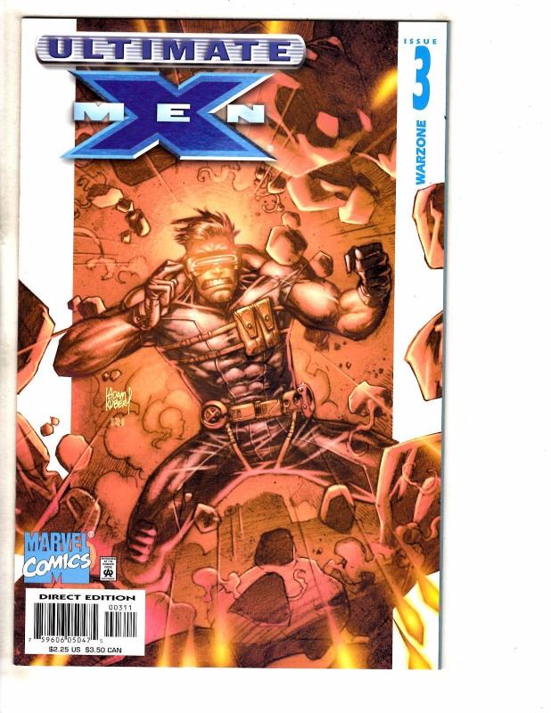 Lot Of 9 Ultimate X-Men Marvel Comic Books # 1 2 3 4 5 6 7 8 9 Wolverine GM13