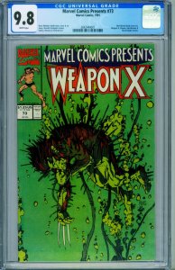 Marvel Comics Presents #73 CGC 9.8-1991-Weapon X-comic book 3842444001