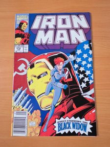 Iron Man #276 Newsstand Variant ~ VF - NEAR MINT NM ~ 1992 Marvel Comics