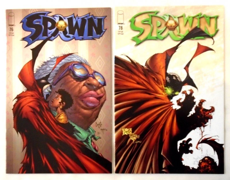 *Spawn (1992) #76-80, 1st Archangel; High Grade (5 books)