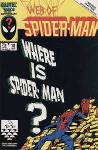 Web of Spider-Man, The #18 FN ; Marvel | Venom Cameo pre-dates 300