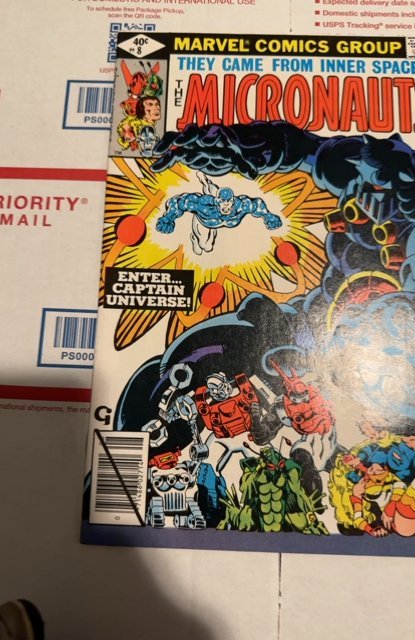 Micronauts #8 (1979)1st Captain Universe