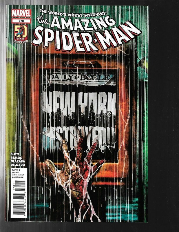 12 Comics Spiderman # 677 678 679 679.1 680 681 682 683 684 685 686 687 J449