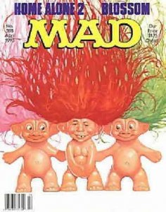 Mad #318 FN ; E.C | April 1993 Troll Dolls magazine