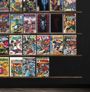 Huge Lot 150+ Comics with Captain America, The Incredible Hulk, X-Men & More!