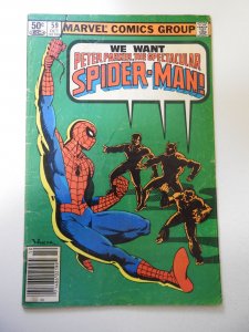 The Spectacular Spider-Man #59 (1981) VG- Condition