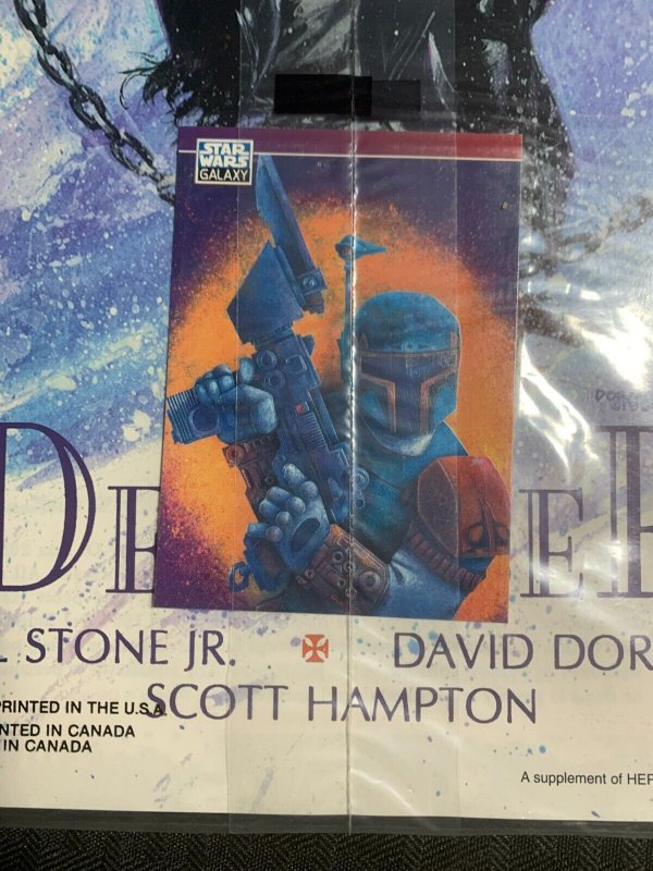 1994 HERO ILLUSTRATED Magazine Superman vs Doomsday #11 SEALED with Inserts