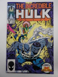 The Incredible Hulk #337 (1987) McFarlane on Original X-Men! Sharp NM- Condition