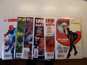 SPIDER-MAN BLACK CAT THE EVIL THAT MEN DO # 1-6 MARVEL COMPLETE SET VF-NM