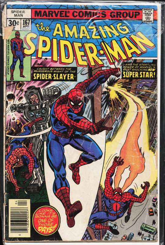 The Amazing Spider-Man #167 (1977) Spider-Man