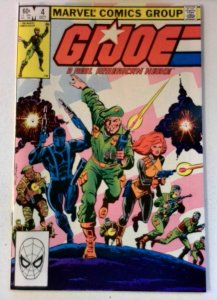 G.I. Joe #4 Marvel 1982 NM- Bronze Age Comic Book 1st Print