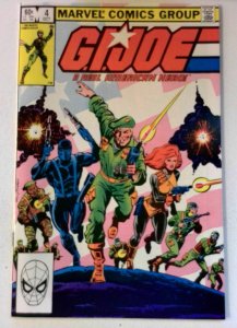 G.I. Joe #4 Marvel 1982 NM- Bronze Age 1st Printing Comic Book