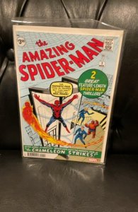 The Amazing Spider-Man #1 Facsimile Edition Cover (1963)