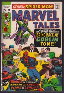 Marvel Tales #22 Spider-man FN 6.0 Marvel Comic - Sep 1969