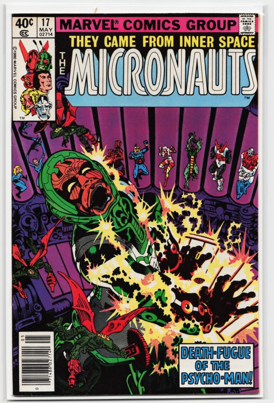 Micronauts #17 (1980) Micronauts / Enigma Force