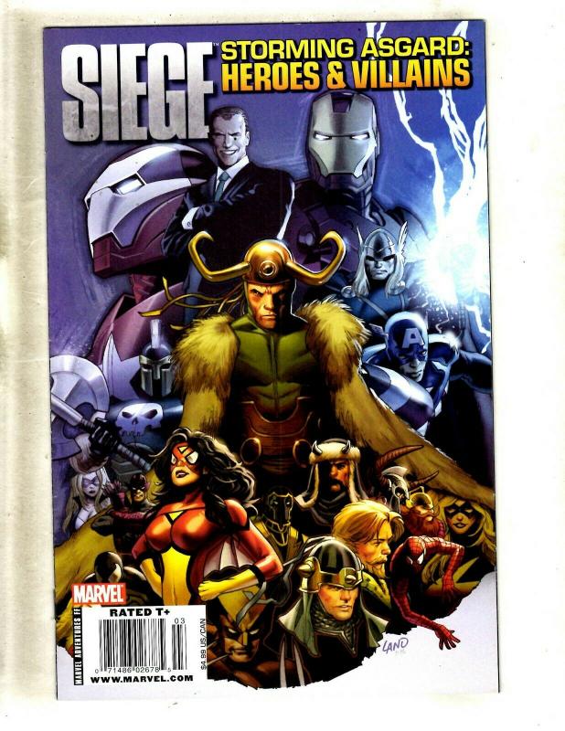 8 Comics Thunderbolts 14 Age Of X 1 Machine 3 Reign 1 Marvel Siege 1 Loki + MF22