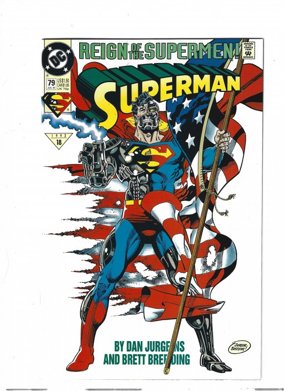 Superman #78 through 80 (1993)