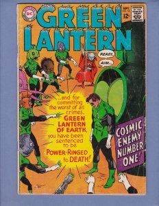 Green Lantern #55 GD/VG Silver Age DC 1967