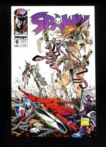 Spawn #9 1st Appearance Angela! Todd McFarlane!