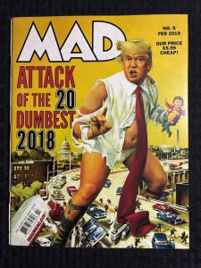 2019 MAD Humor Magazine #5 FVF 7.0 Attack of the Dumbest / Donald Trump