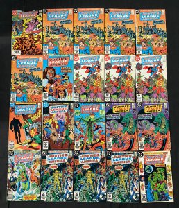 DC Bronze-Copper JUSTICE LEAGUE OF AMERICA 103 Mid Grade Comic Lot VF JLA