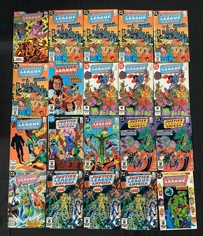 DC Bronze-Copper JUSTICE LEAGUE OF AMERICA 103 Mid Grade Comic Lot VF JLA