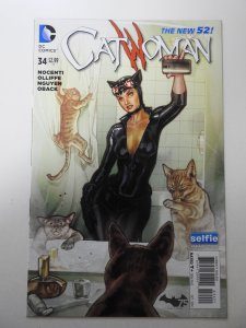 Catwoman #34 Variant Cover (2014) VF Condition!