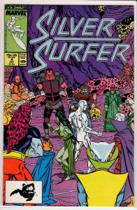 Silver Surfer #4 Direct Edition (1987) 9.2 NM-