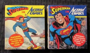 1993/94 SUPERMAN IN ACTION COMICS Complete Covers v.1 & 2 SC VF/FVF LOT of 2