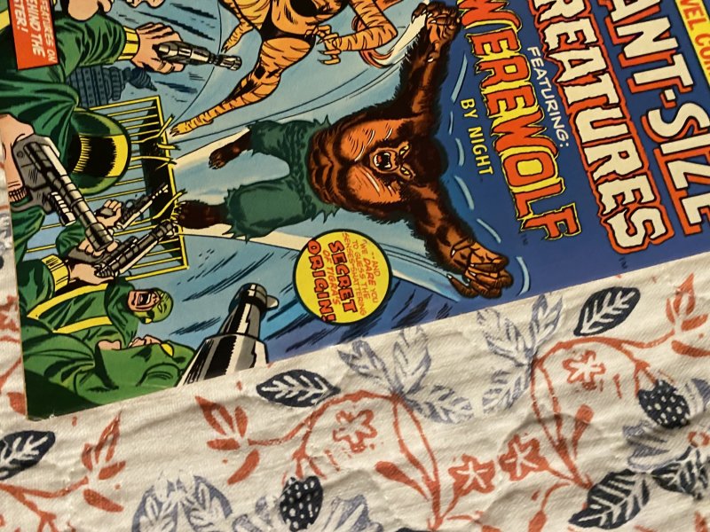 Giant Size Creatures #1 (1974) 1st tigra app