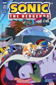 Sonic the Hedgehog (IDW) #55A FN ; IDW