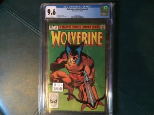 Signed CGC Wolverine Limited Series #1.Rubenstein/Claremont 9.6 #2-4 All 9.6!!!