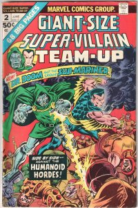 Giant-Size Super-Villain Team-Up #2 (1975) Namor the Sub-Mariner