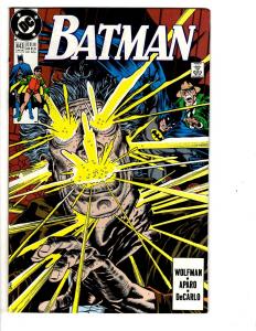 10 Batman DC Comic Books # 436 437 438 440 441 443 444 445 446 447 Robin CB4