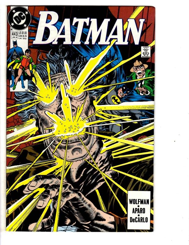 10 Batman DC Comic Books # 436 437 438 440 441 443 444 445 446 447 Robin CB4