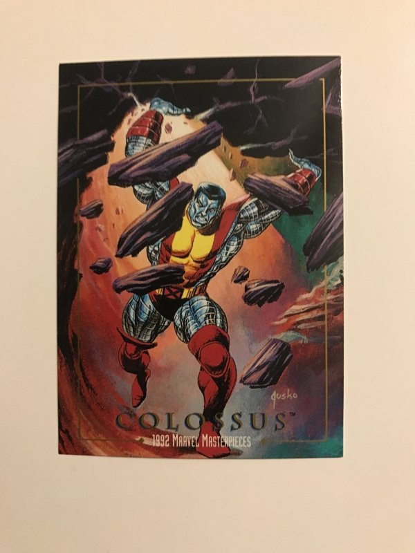 COLOSSUS #14 card : 1992 Marvel Masterpieces Fleer NM/M; base, Jusko art