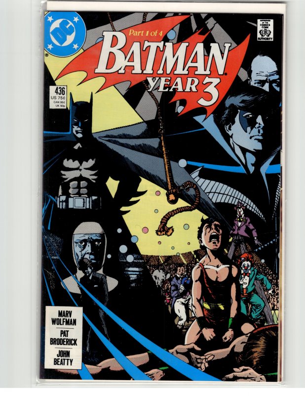 Batman #436 (1989) Batman [Key Issue]