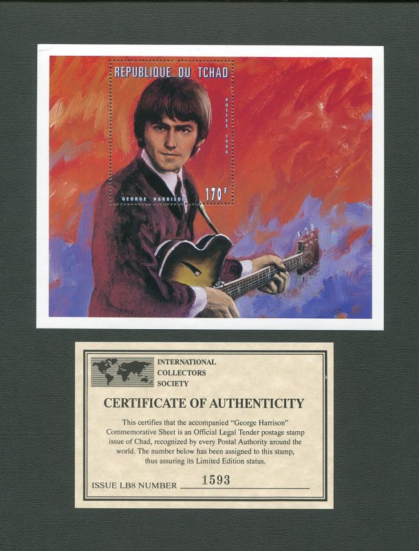 The Beatles Commemorative Stamp Sheet (SET)  1996
