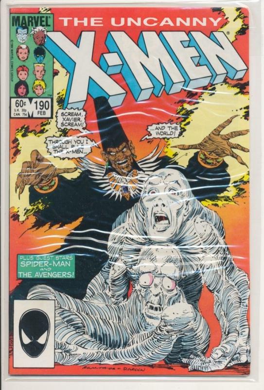 Marvel Comics The Uncanny X-Men #190 Very Fine (8.0) (739J)   