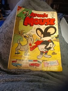 Atomic Mouse 38 Charlton Comics 1960 Funny Animal Superhero Silver age Cartoon