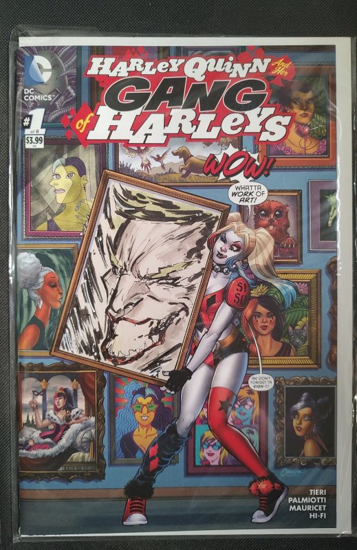 Harley Quinn And Her Gang of Harleys 1 Variant Cover (2016) Comic