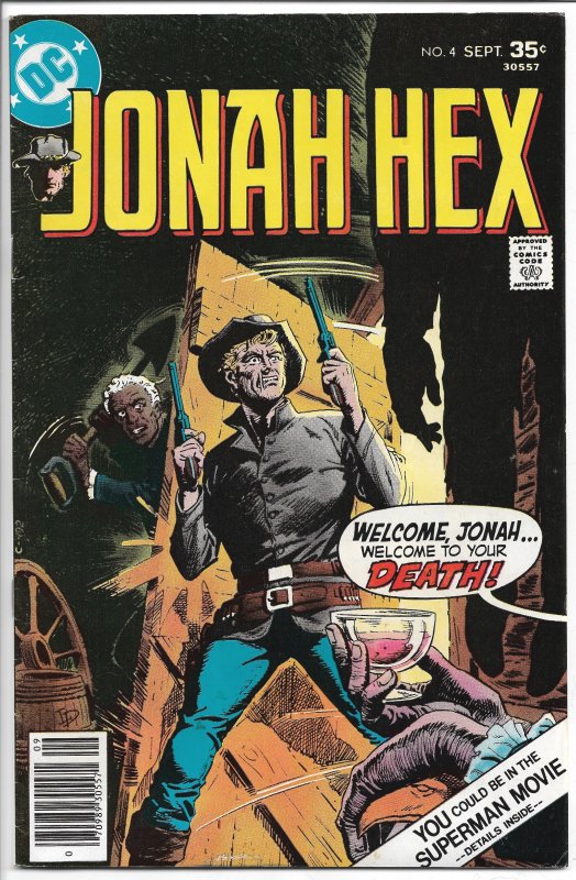 Jonah Hex #4 - Bronze Age - (FN) Sept. 1977