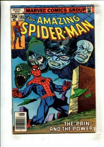 AMAZING SPIDER-MAN #181 (5.0) LOTS OF VILLAINS, NEWSSTAND!! 1978