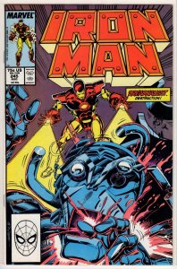 Iron Man #245 Direct Edition (1989) 9.0 VF/NM