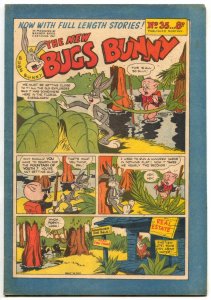 The New Bugs Bunny #35 1954- Australian Comic FN