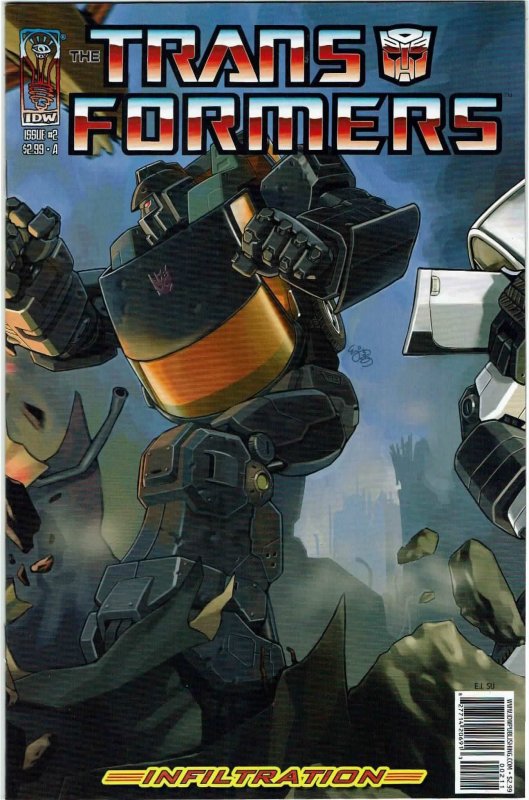 Transformers: Infiltration #2 (2005) E. J. Su Variant NM