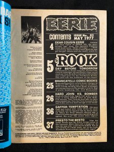EERIE A WARREN MAGAZINE #83 MAY 1977 VF-NM