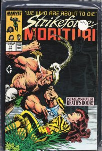 Strikeforce: Morituri #19 (1988) Strikeforce: Morituri
