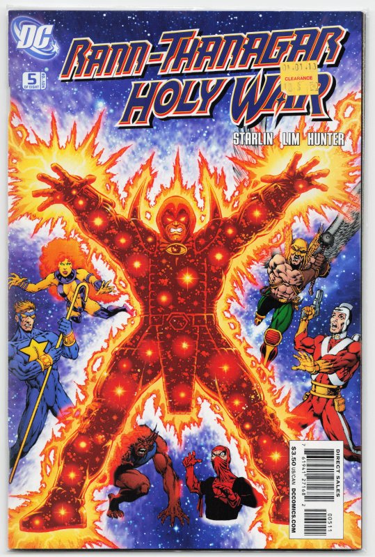 Rann/Thanagar Holy War #5 (2008) Adam Strange